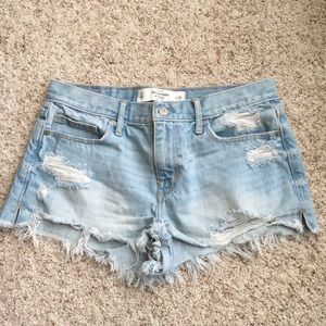 A&F Jean Shorts